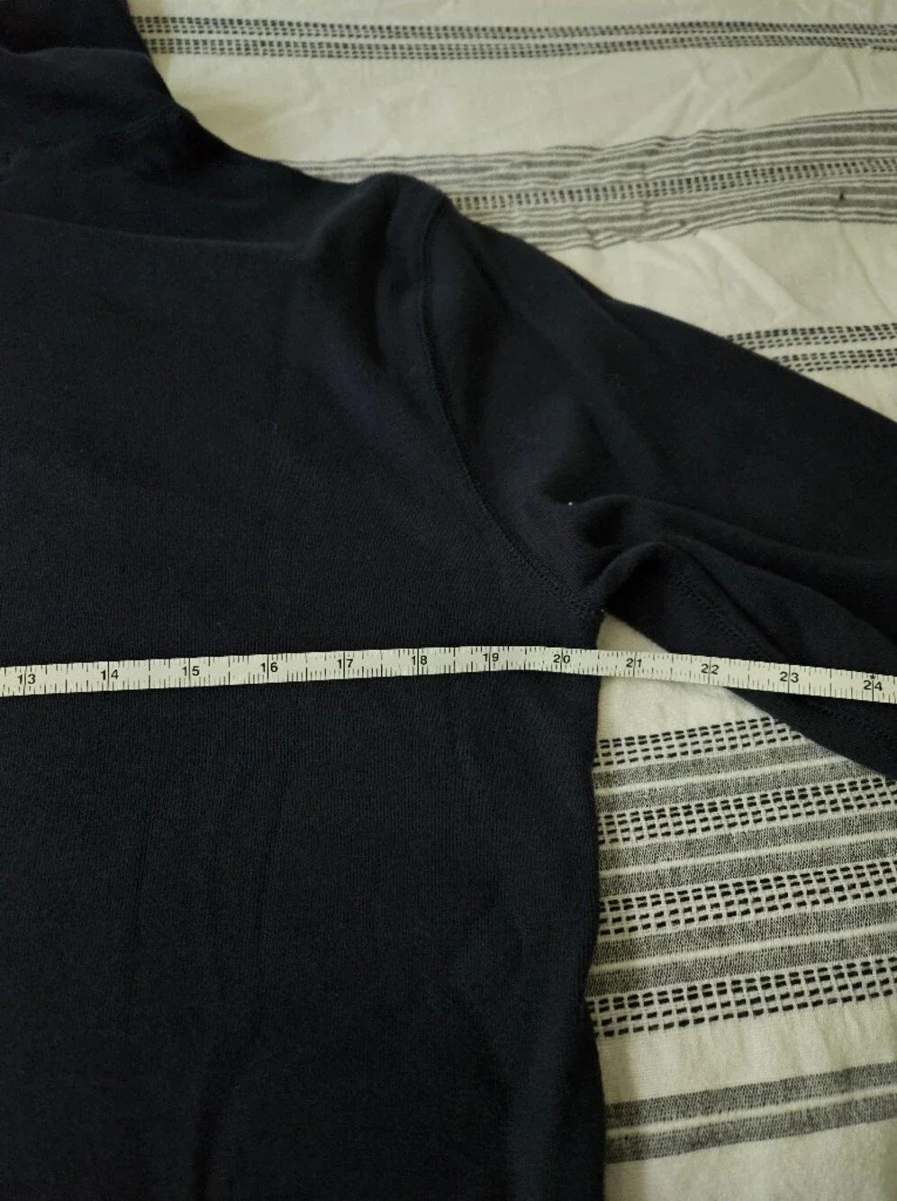 Mid Weight Navy Turtleneck Shirt